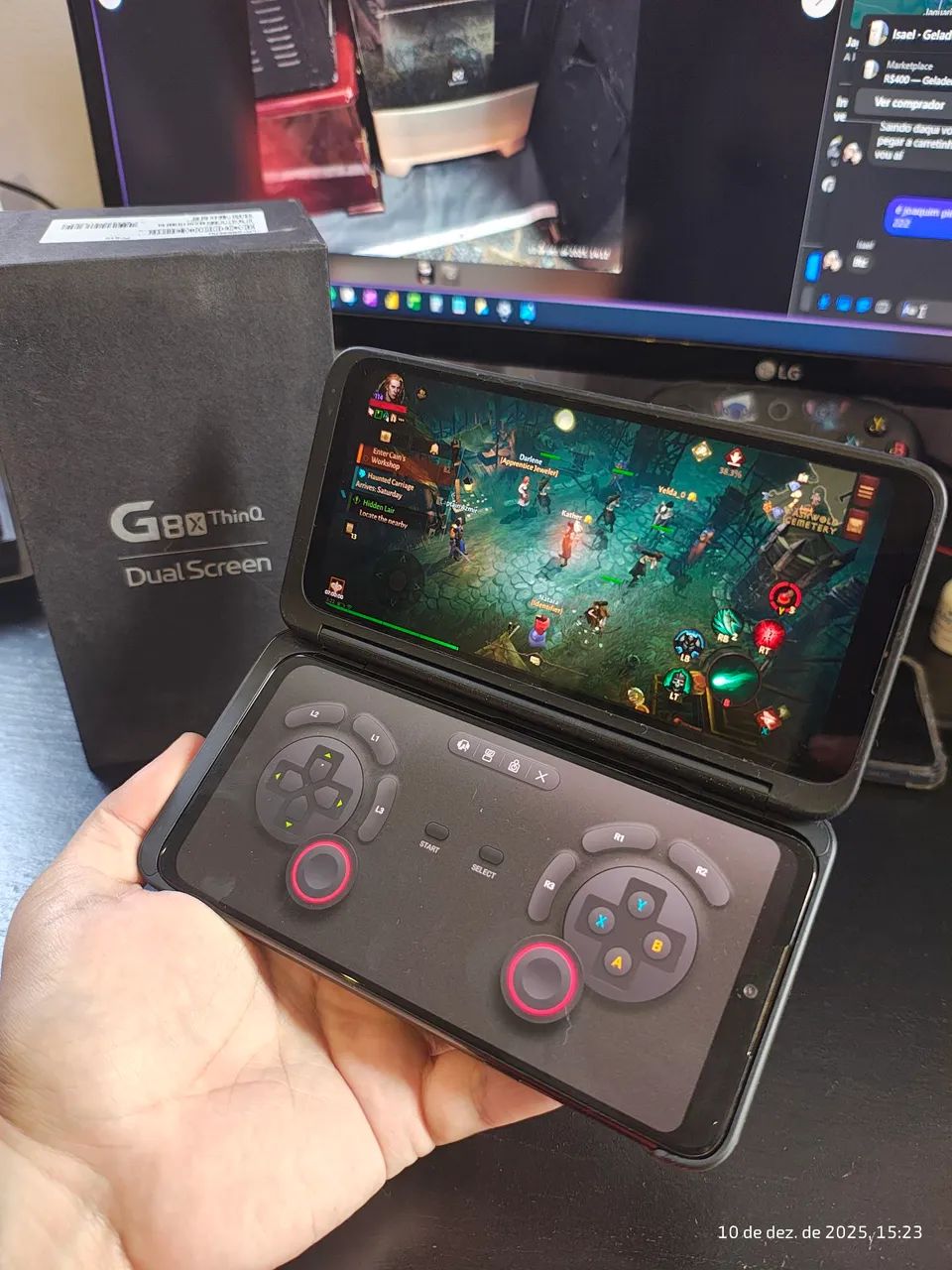 Celular Duas Telas LG G8x