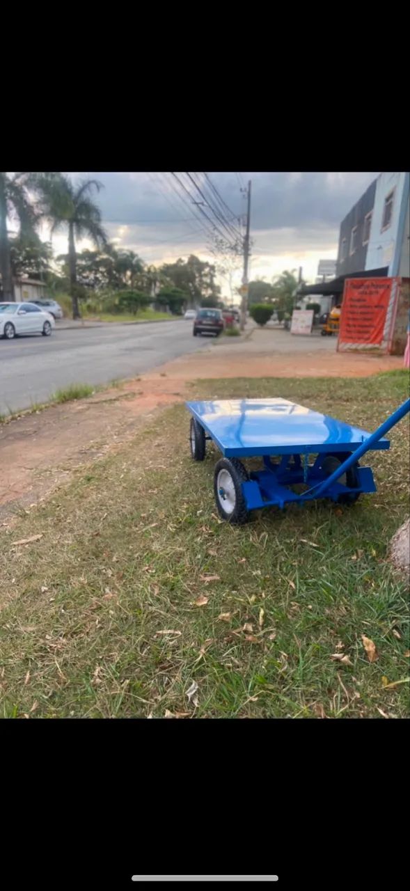 Carrinho plataforma 700kg - Foto 2