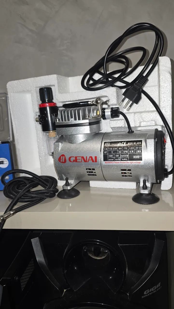 Compressor E aerógrafo 