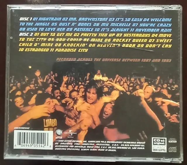 CD GUNS N'ROSES - "LIVE ERA 87-93" - Foto 2