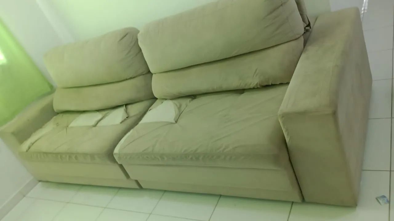 Sofá Reclinável Grande 