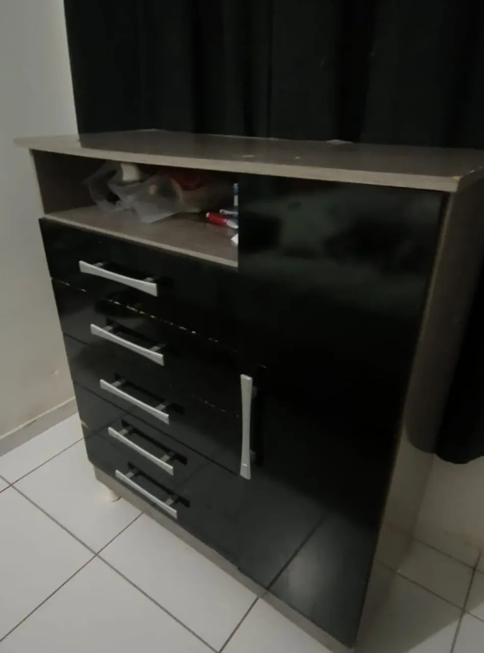 ? Cômoda com 5 Gavetas e Sapateira - Ótimo Estado! ?