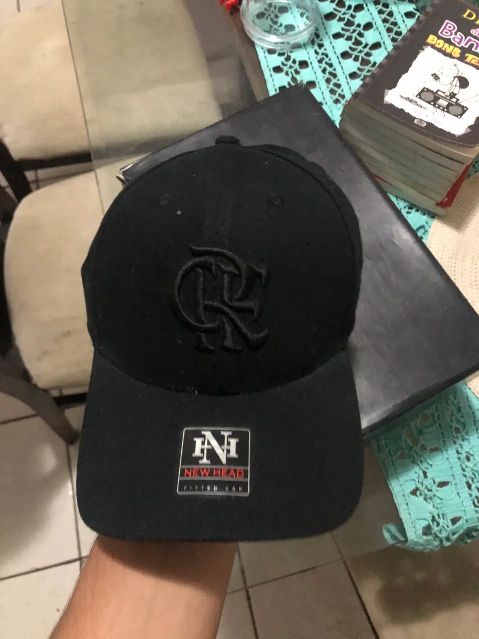 Boné preto do Flamengo  - Foto 2