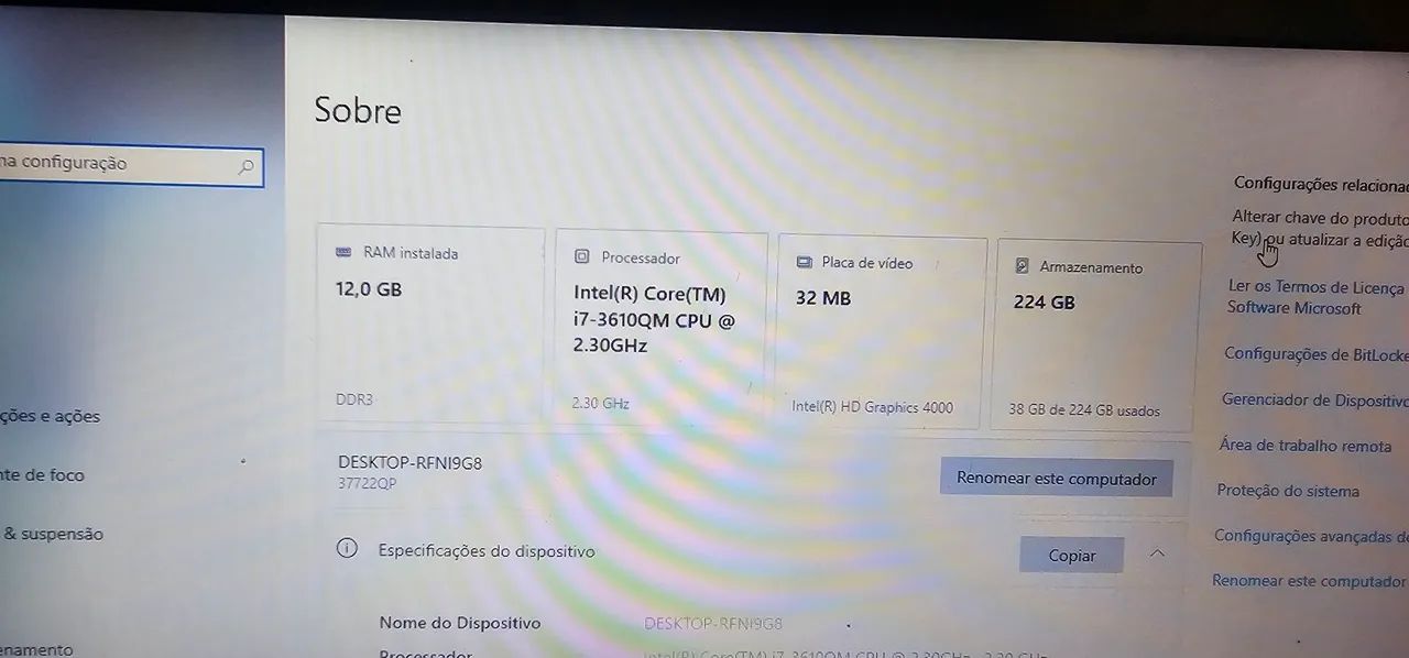 Notebook lenovo i7 - Foto 2