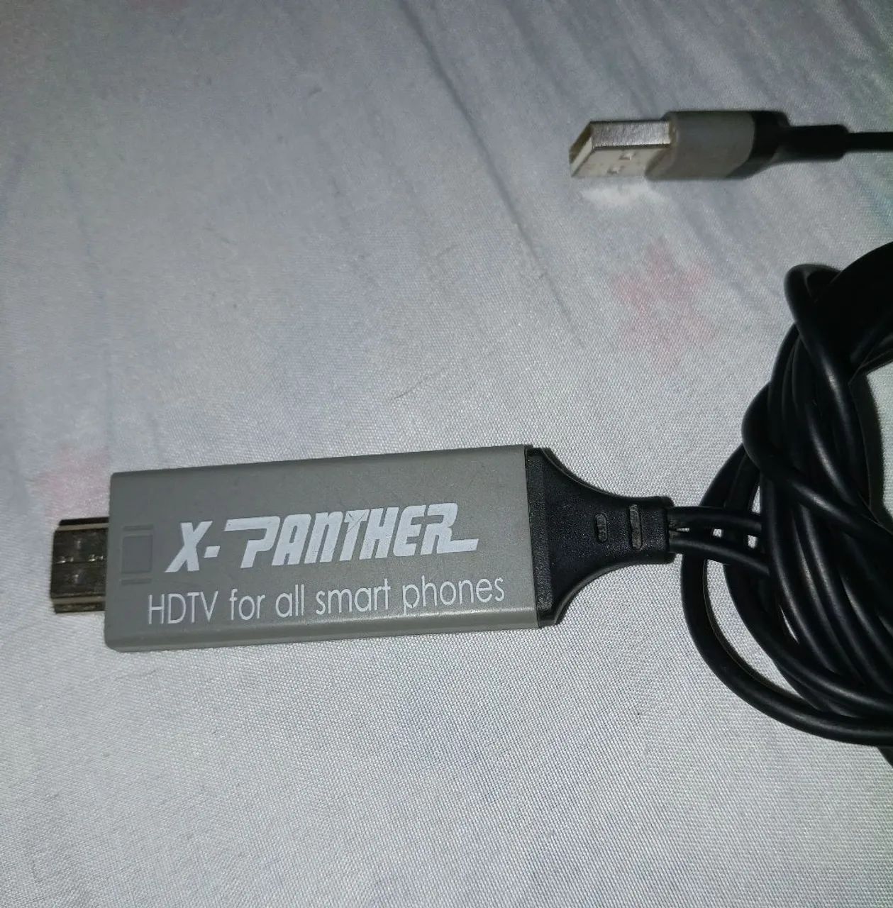 X-Panther HDTV, utilizado para espelhar a tela de smartphones em televisores via cabo. - Foto 2