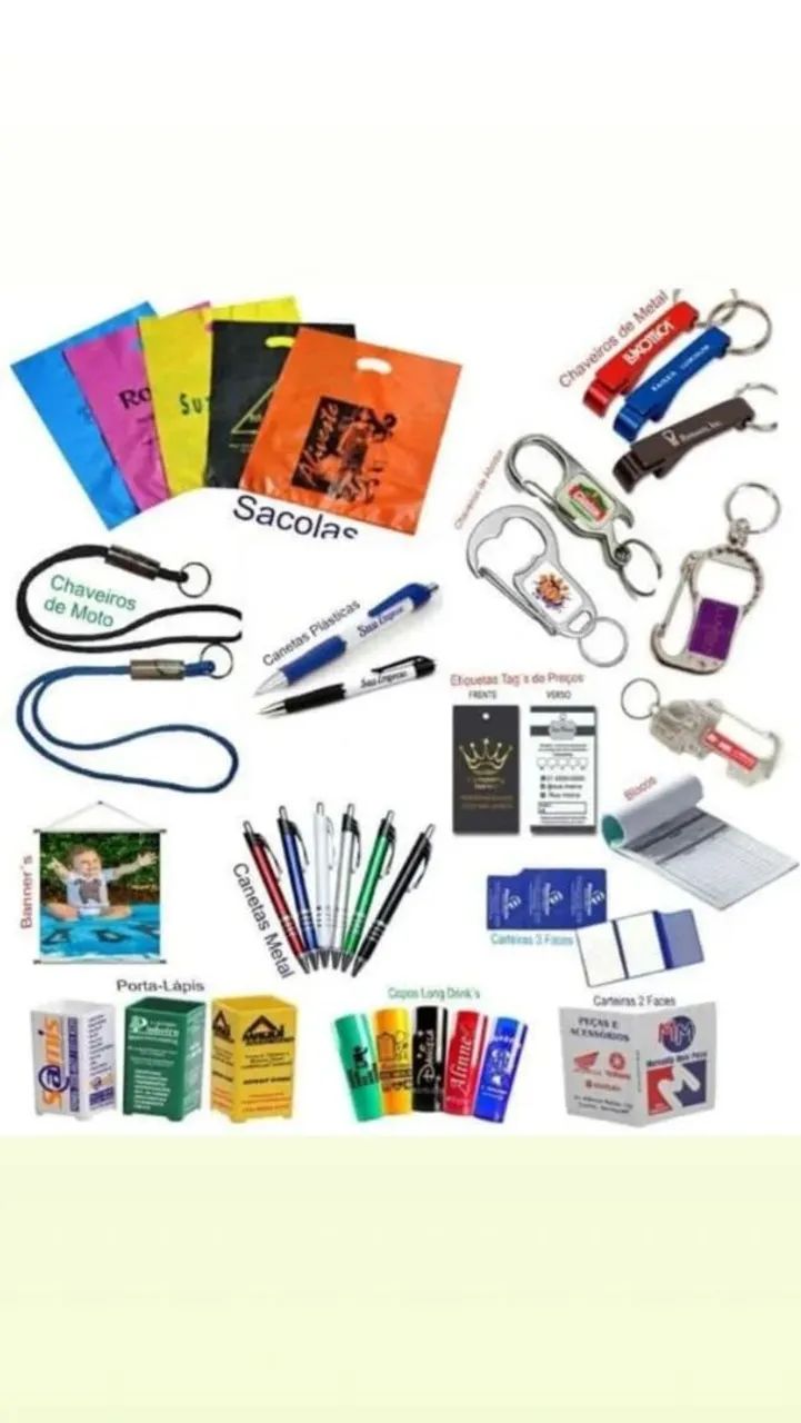 Sacolas e Brindes Personalizados 