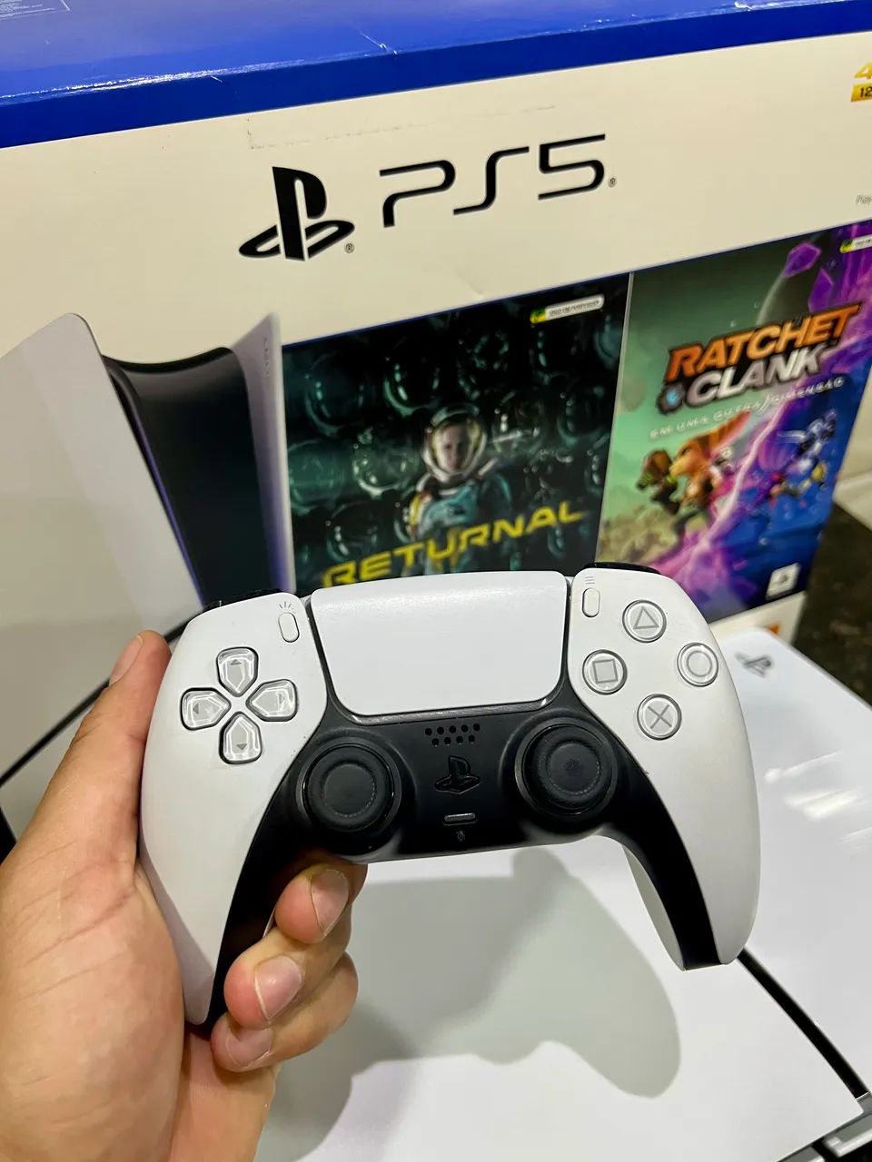 PS5 SLIM 1T COM LEITOR DE DISCO  - Foto 3