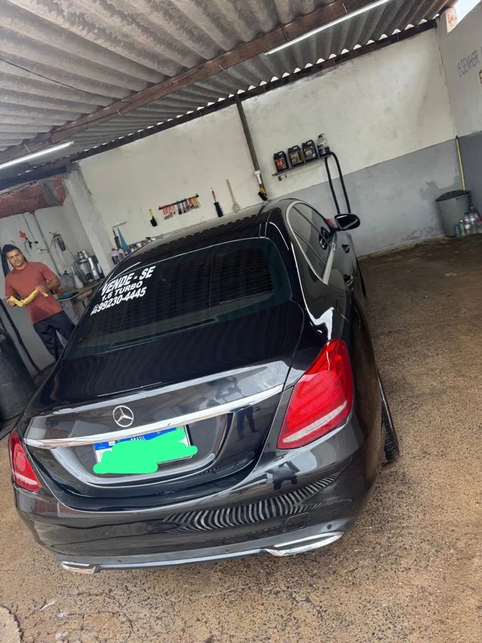 Mercedes-Benz C-180 CGI Exc. 1.6/1.6 Flex TB 16V Aut. 2018