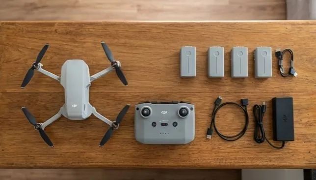 ? Drone DJI Mini 2 Impecável - Completo - Foto 2