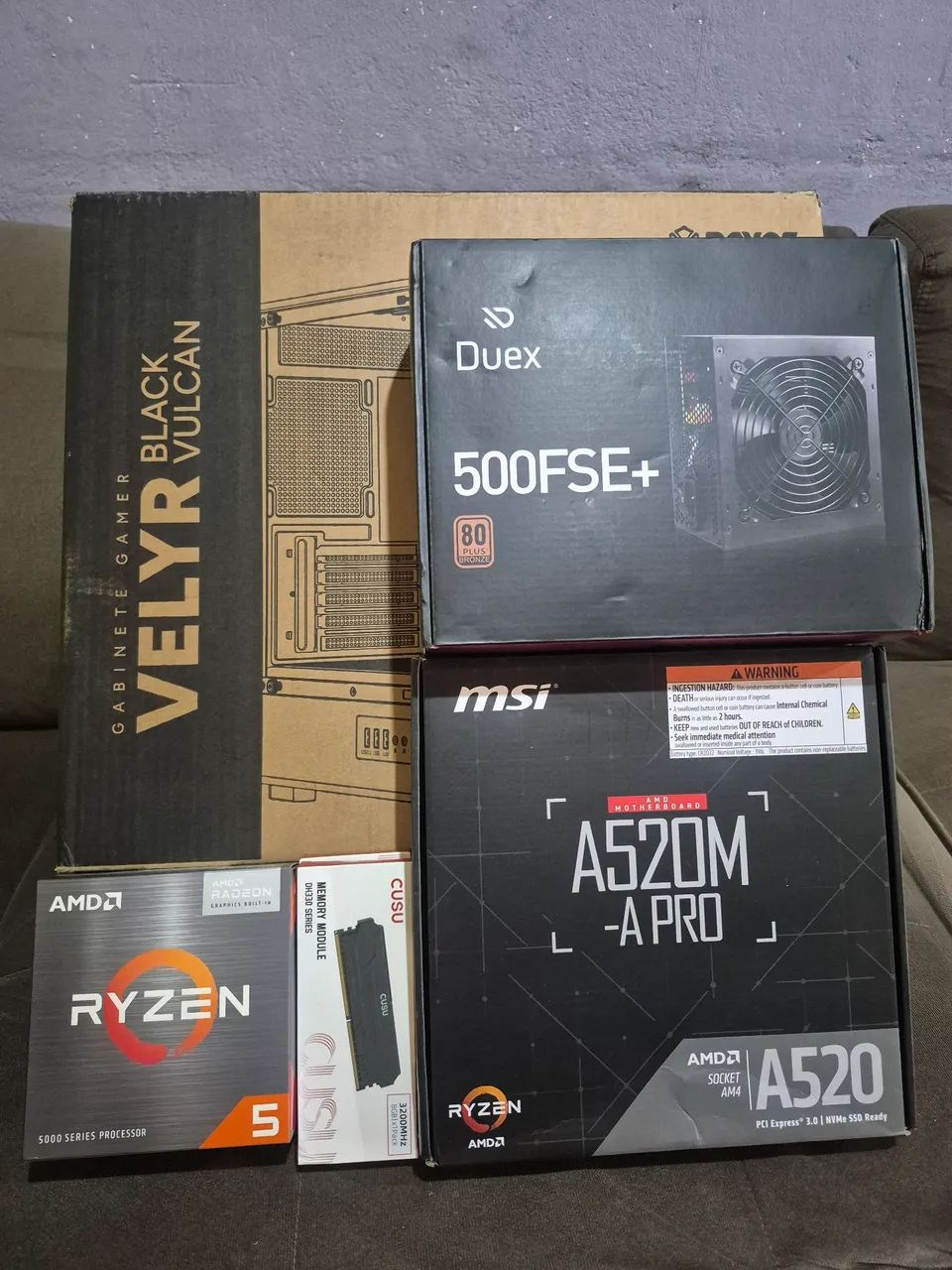 Pc Gamer Ryzen 5 Novíssimo - Foto 5
