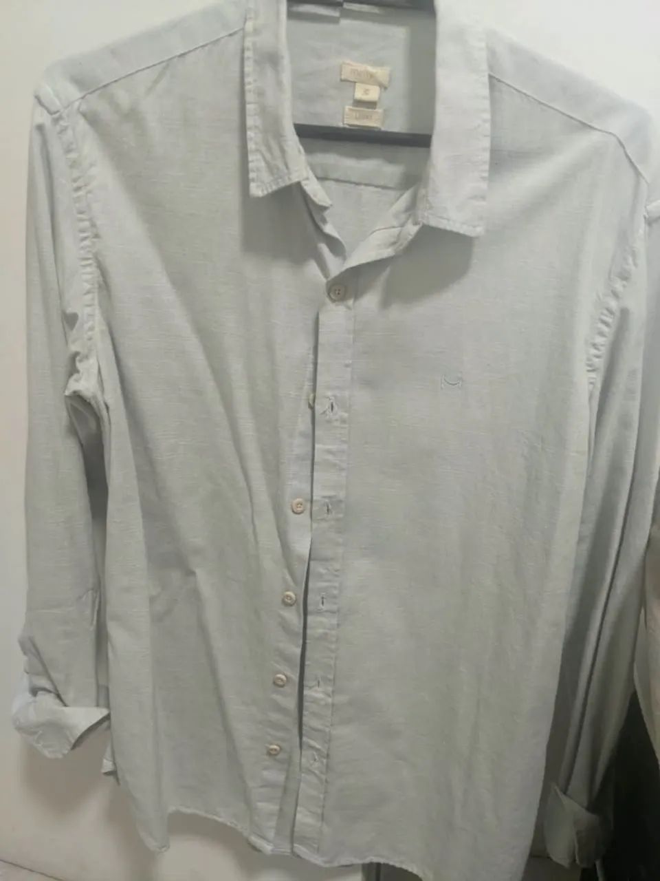 Camisa social de linho - Foto 3