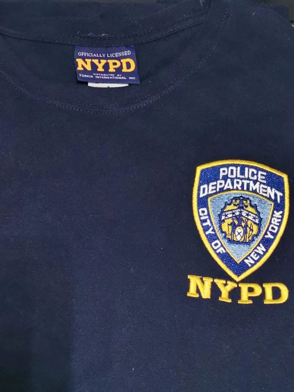 Camisa Polícia de Nova York 
