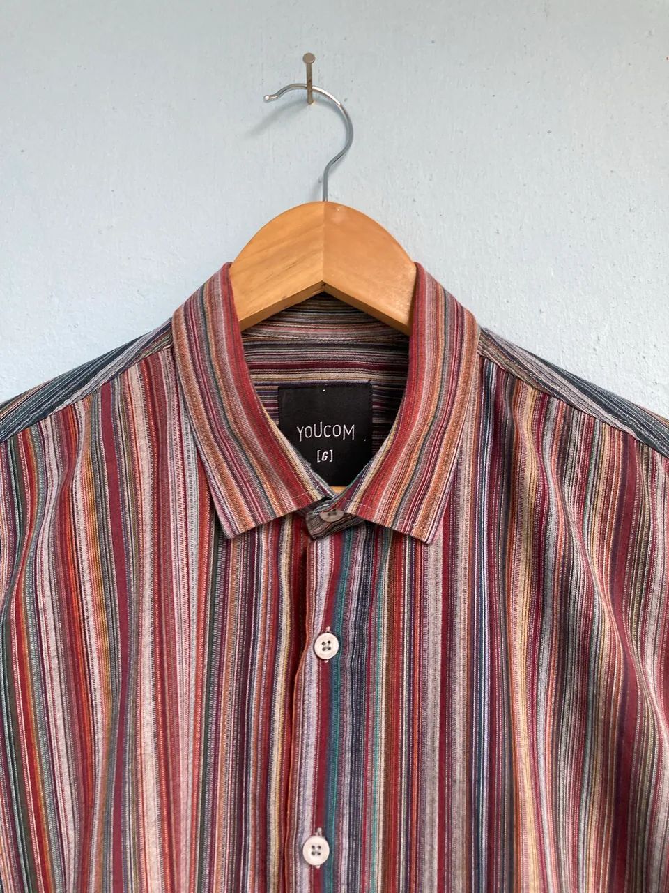 Camisa Listrada da YOUCOM, Tam G - Foto 2