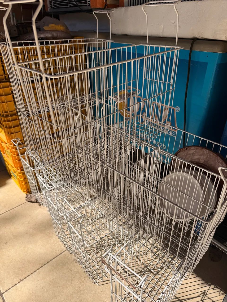 Cestinha organizadora para picolé