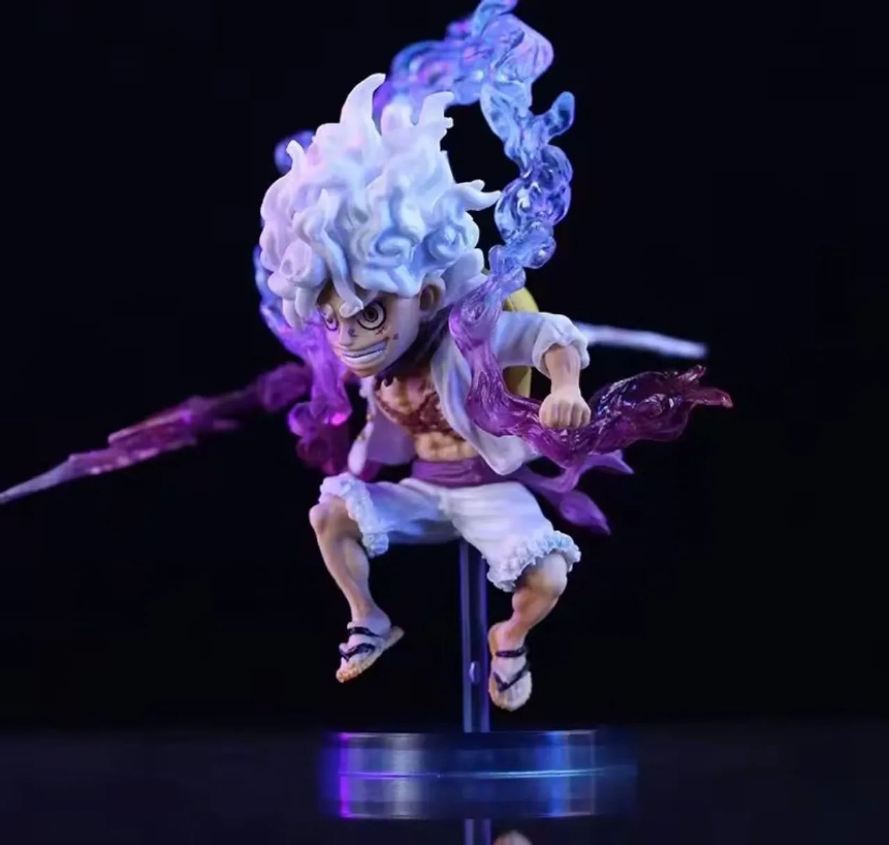 Miniatura Anime One Piece Luffy 10cm - Foto 3