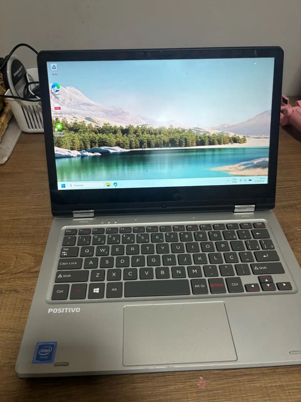 Notebook positivo tela touch 
