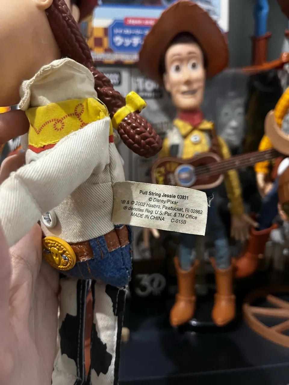 Jessie pull string hasbro Toy Story and beyond 2002 - Foto 3