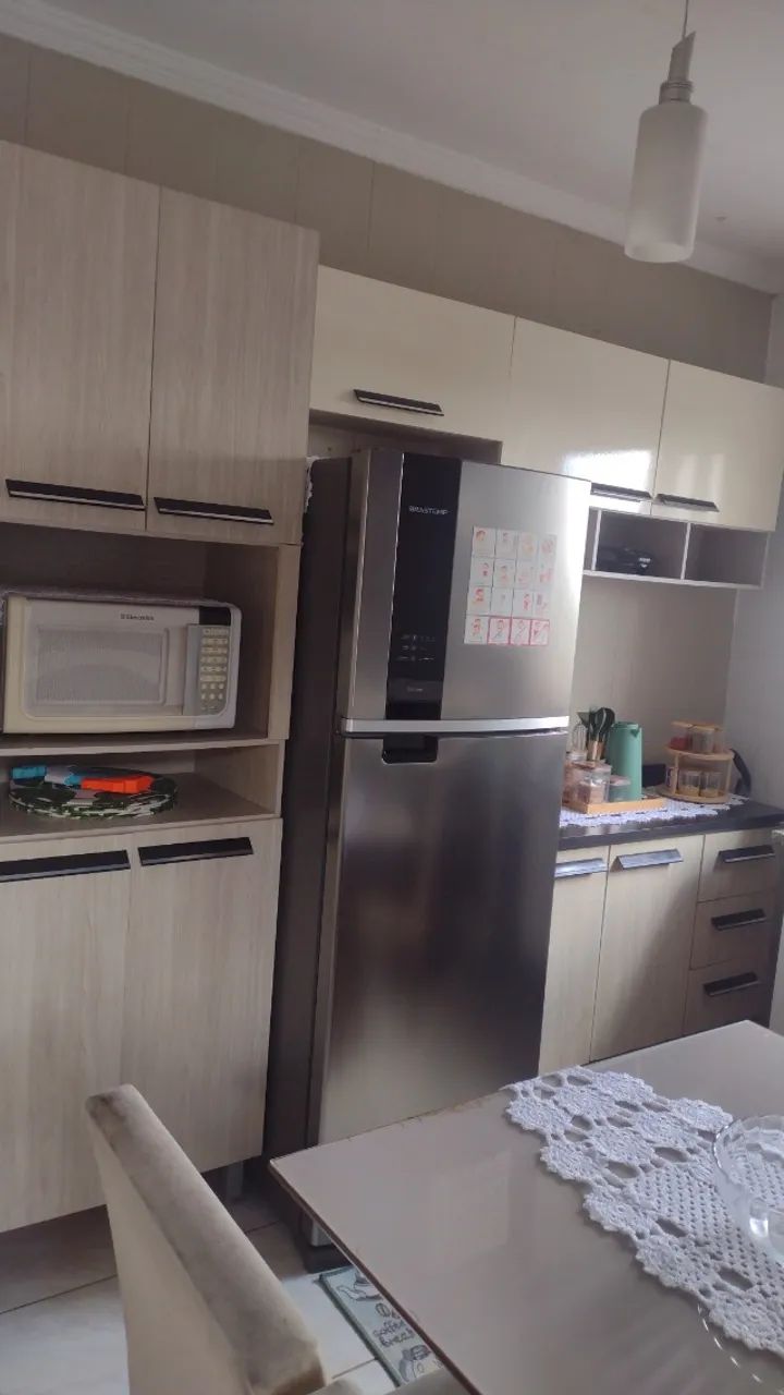 Complete kitchen cabinet in excellent condition, BRL 350, pickup only