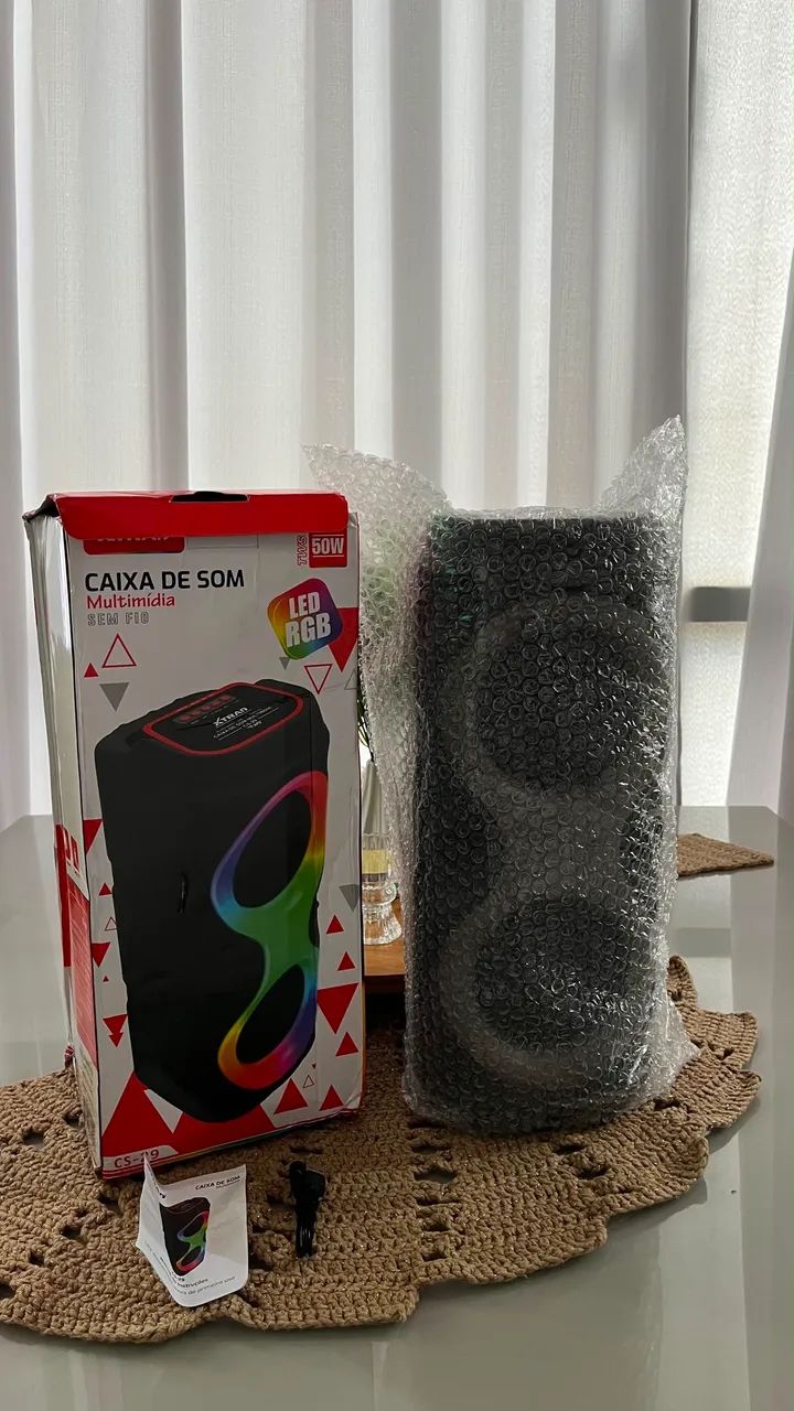 Caixa de som multimídia XTRAD sem fio  - Foto 3