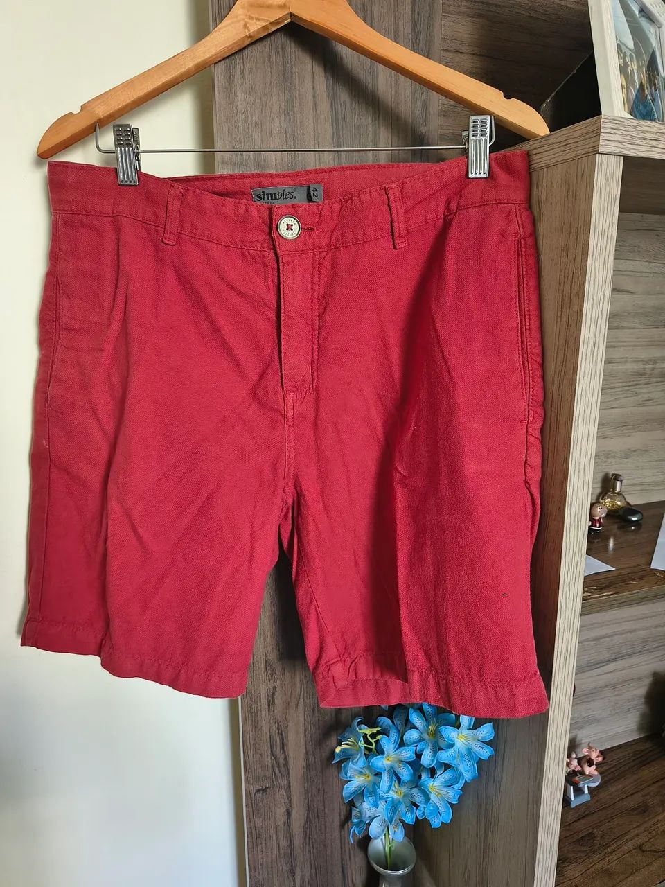 Bermuda Masculina Bordô Simples Reserva 42 - Foto 3