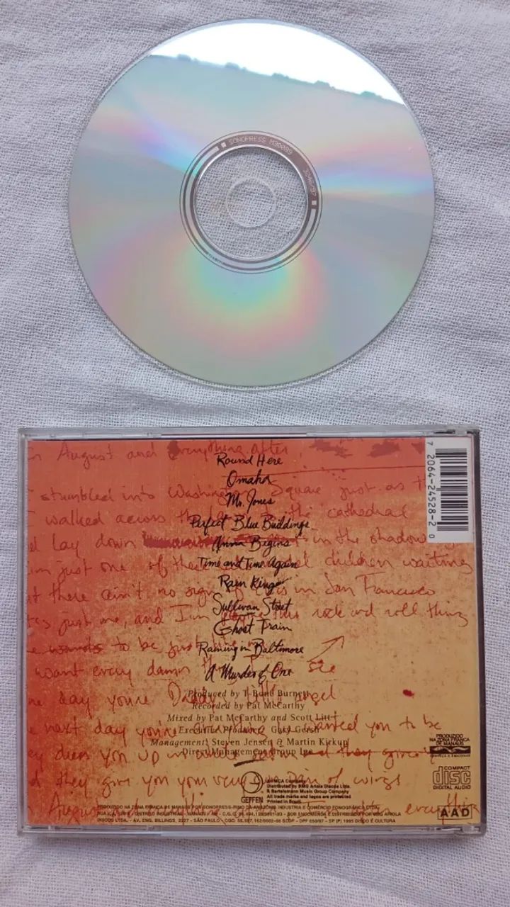 CD Counting Crows - August And Everything After (1993) - Foto 3