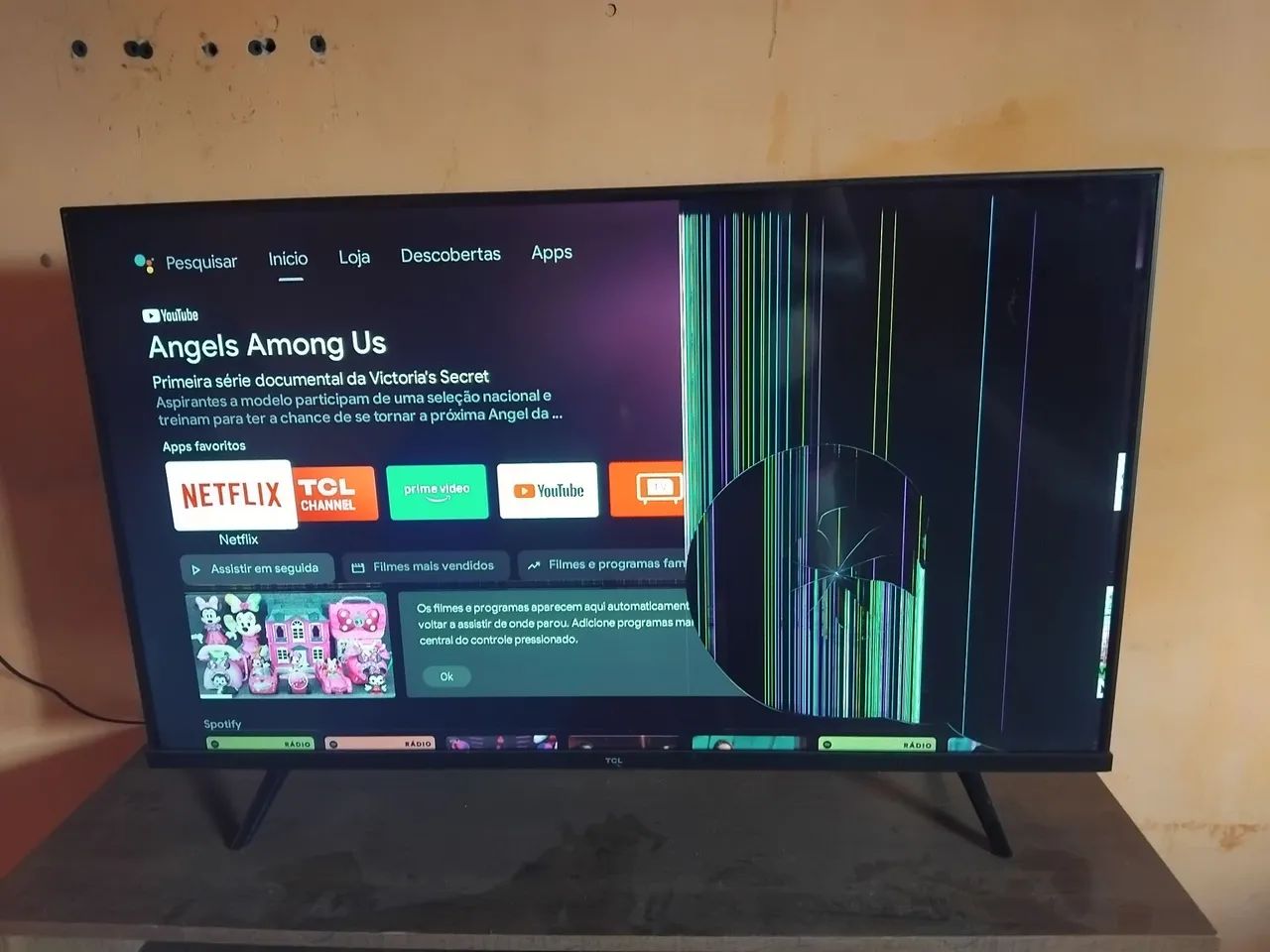 Tv para retirada 