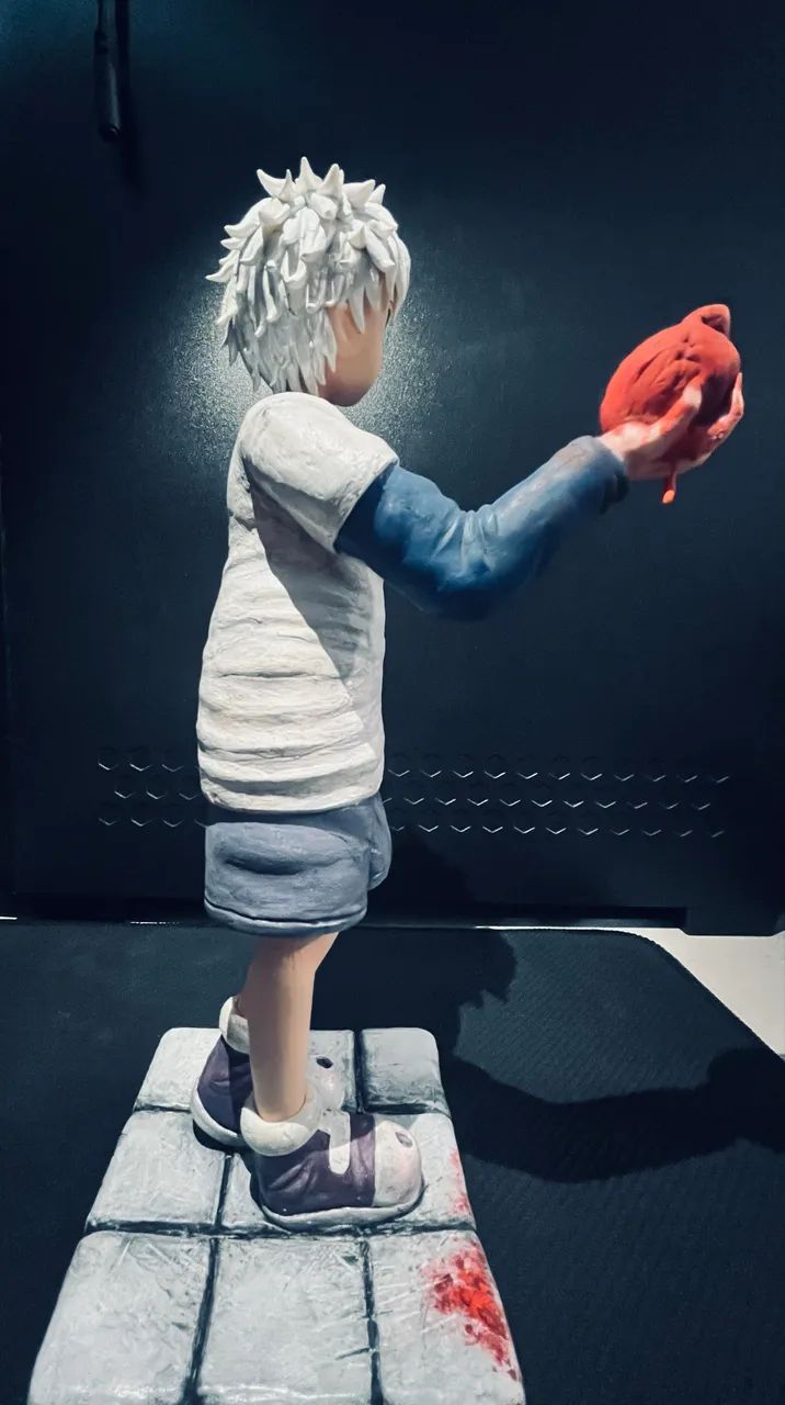 Killua hunter x hunter feito a mão em Biscuit - Foto 3