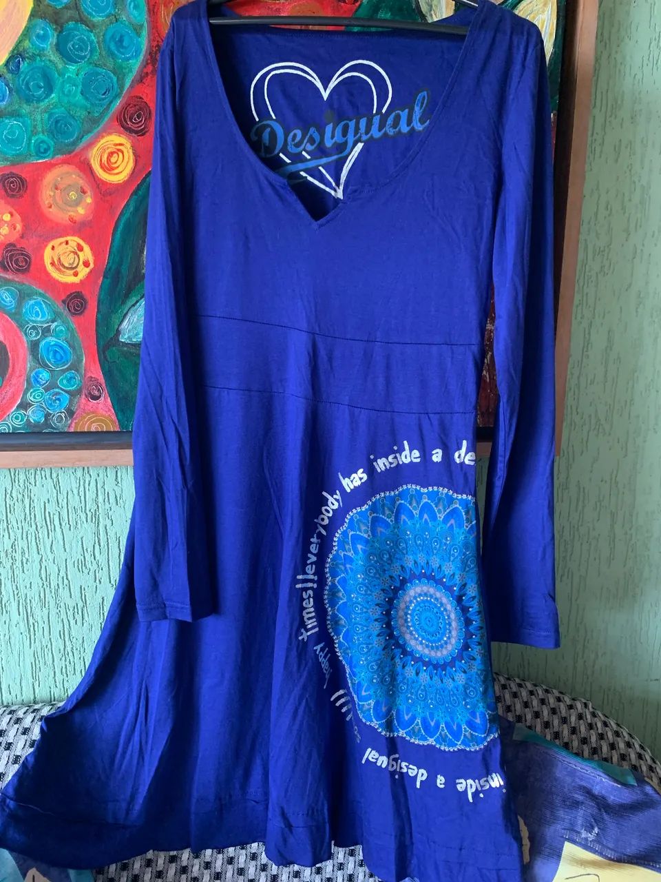 Vestido da marca espanhola Desigual 