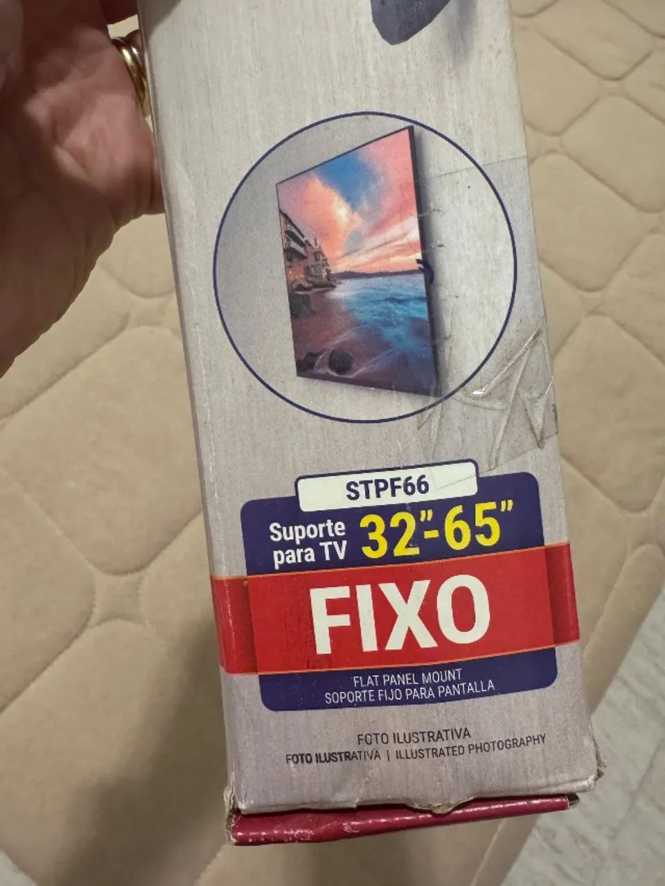 Suporte Fixo Para Tv 32 A 65 Multivisão - Foto 5