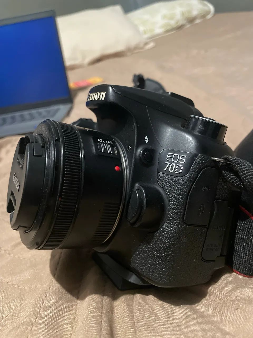 Kit canon 70D + 50mm - Foto 2
