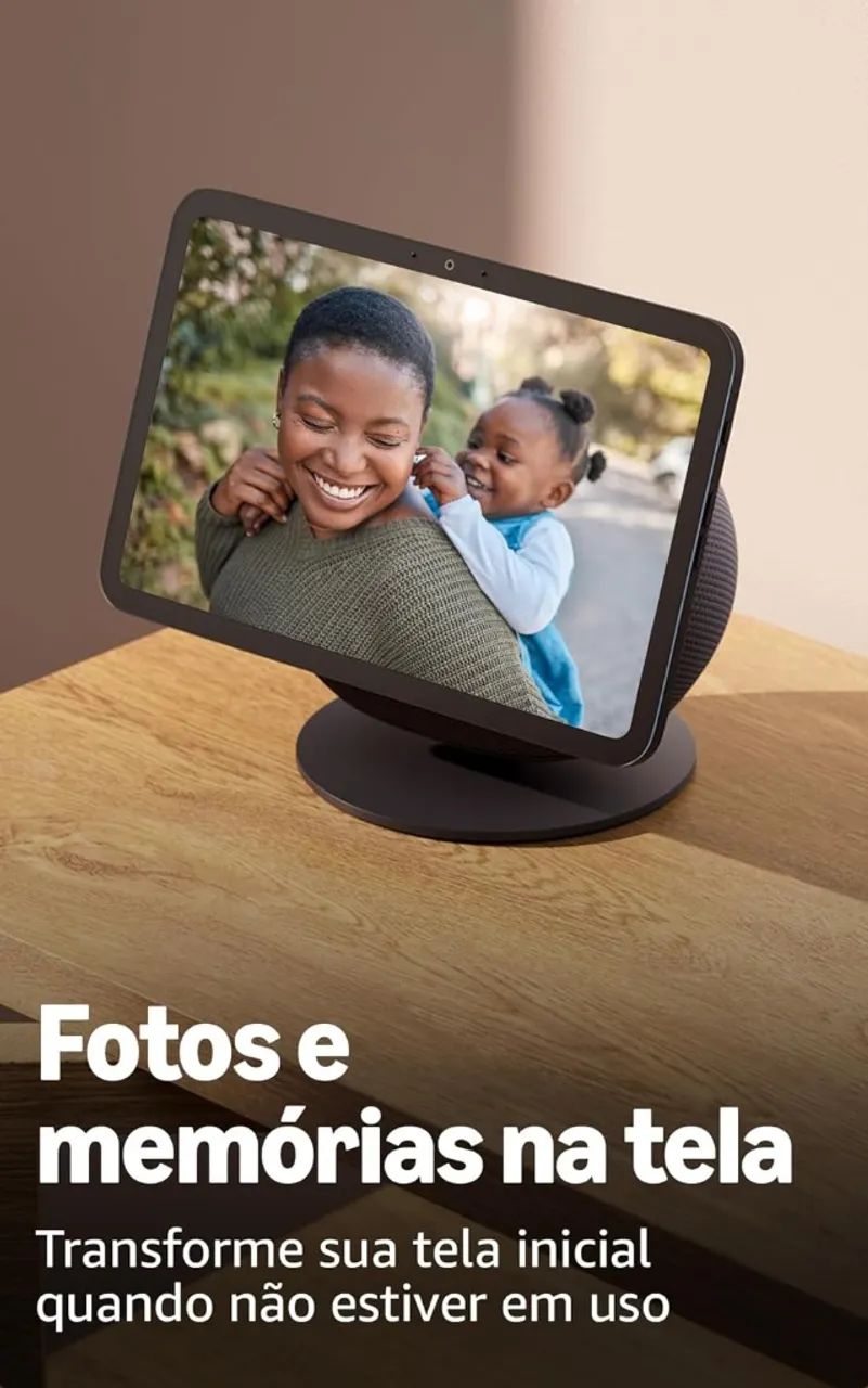 Amazon Echo Show 8 3a Geração Smart Display Branco Lacrada - Foto 4