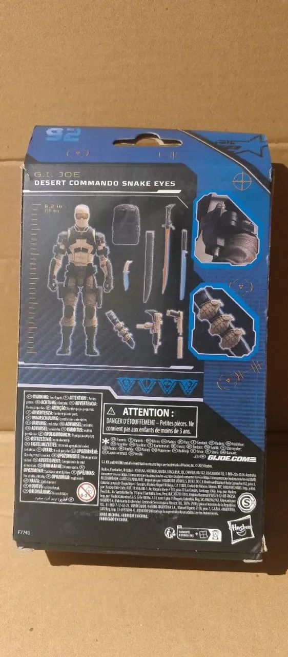 Gi joe classifield séries SNAKE EYES Desert - Foto 2