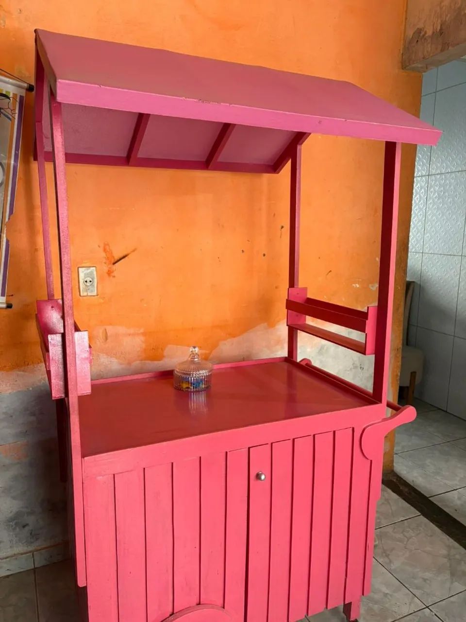 Carrinho de lanche(MADEIRA) - Foto 3