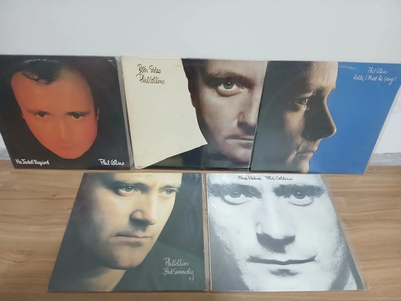 Discos vinil Phil Collins coleção lp