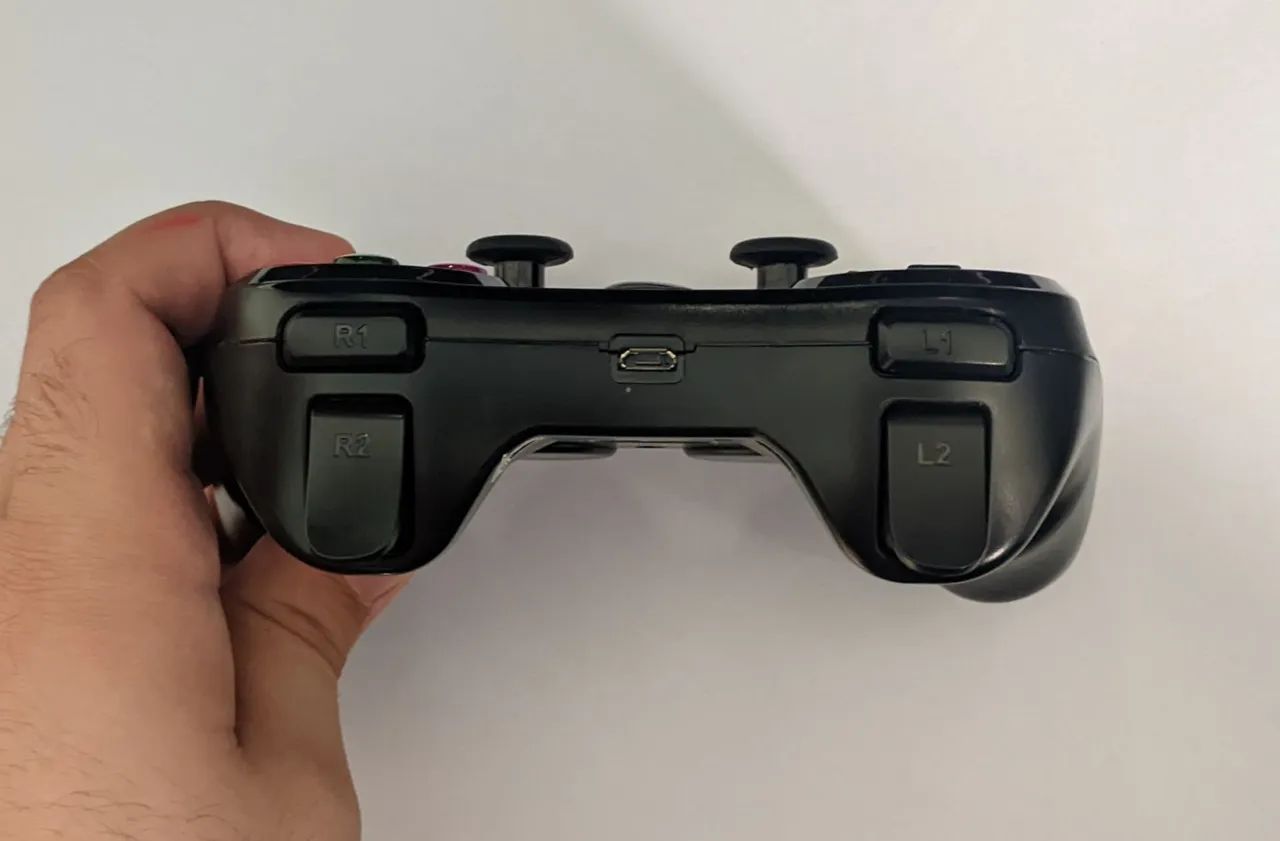 Controle de videogame sem fio bluetooth compatível com Pc e com celular. - Foto 5