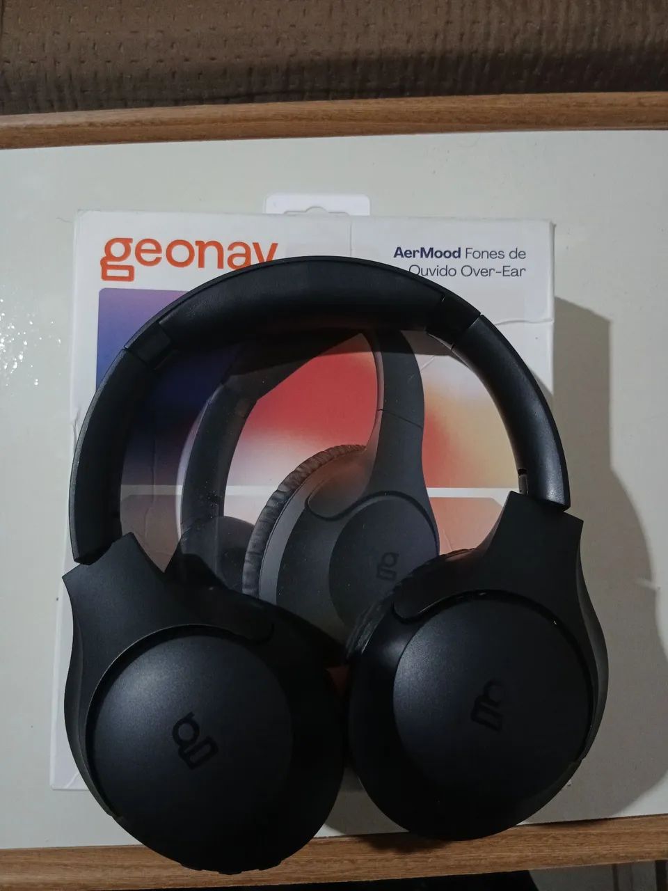 Fone De Ouvido Over Ear Aermood Preto