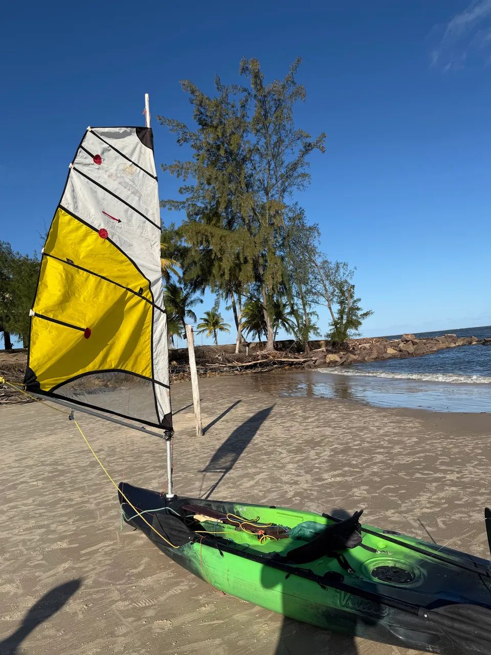Caiaque a vela