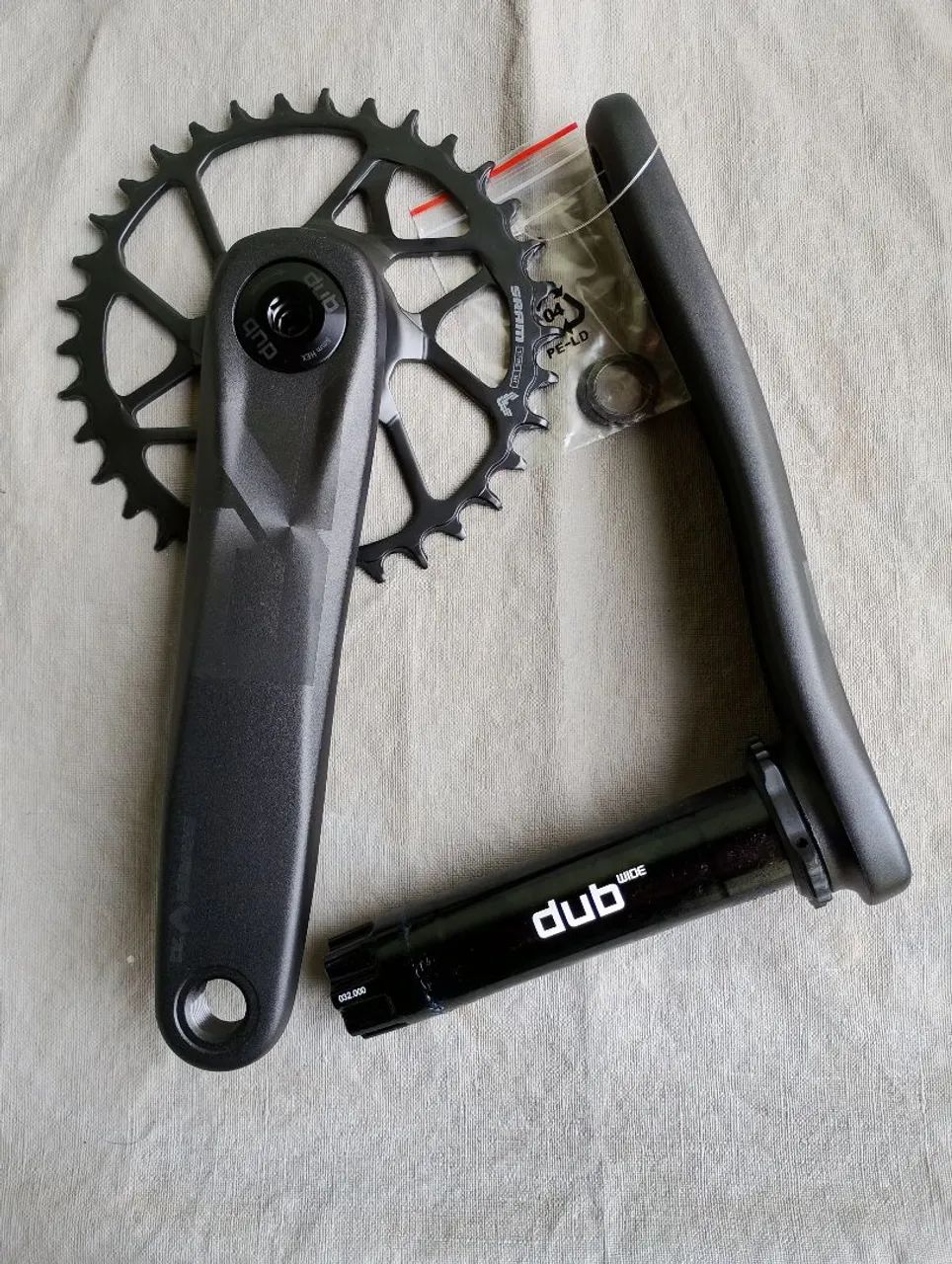 Pé de vela Sram S70 T-Type 