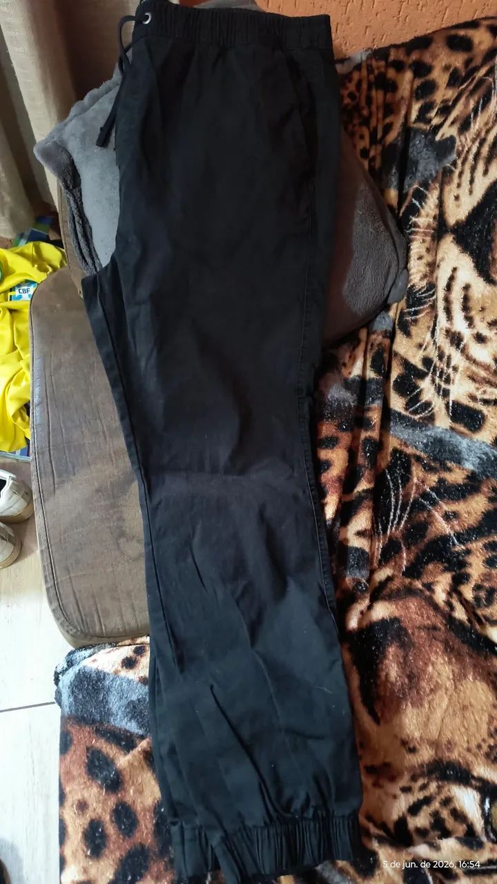 Calça Jogger blursterl GG XG ótimo estado bem larga  - Foto 4
