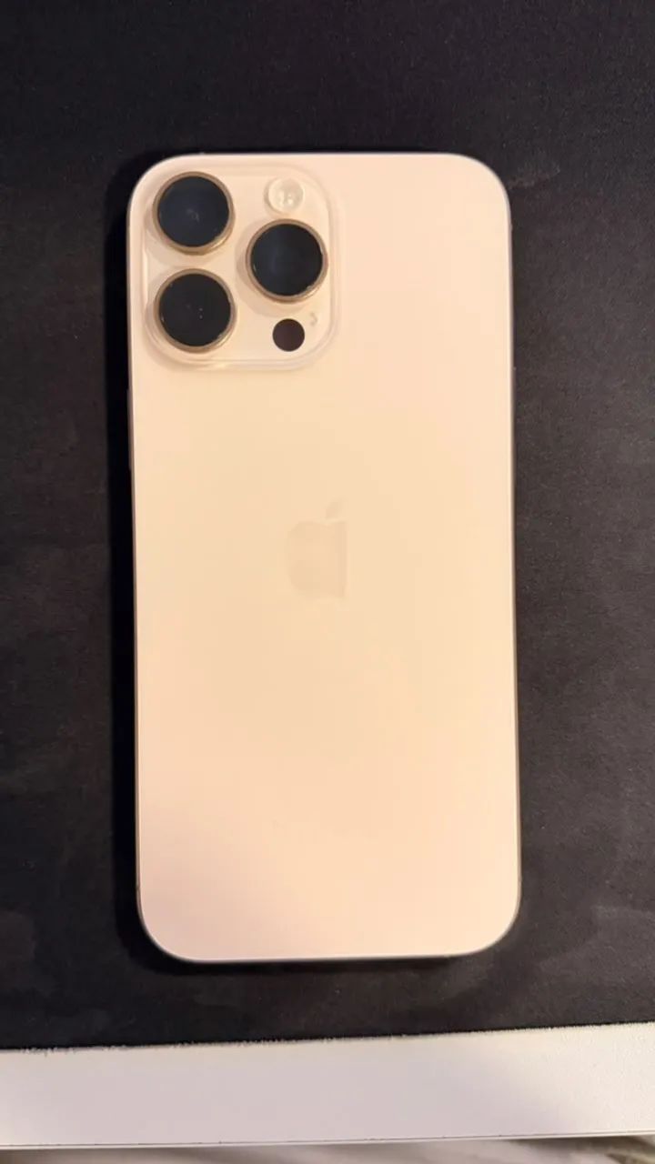 iPhone 16 Pro Max - Desert Titanium - 256GB - 93% Bateria - Perfeito Estado - Foto 3