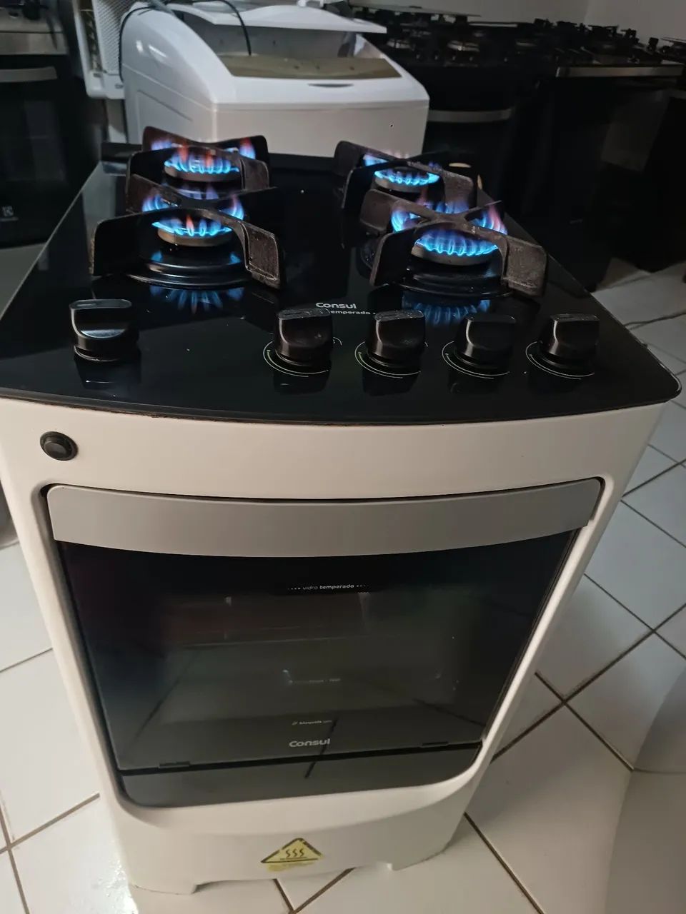 Fogão automático total 