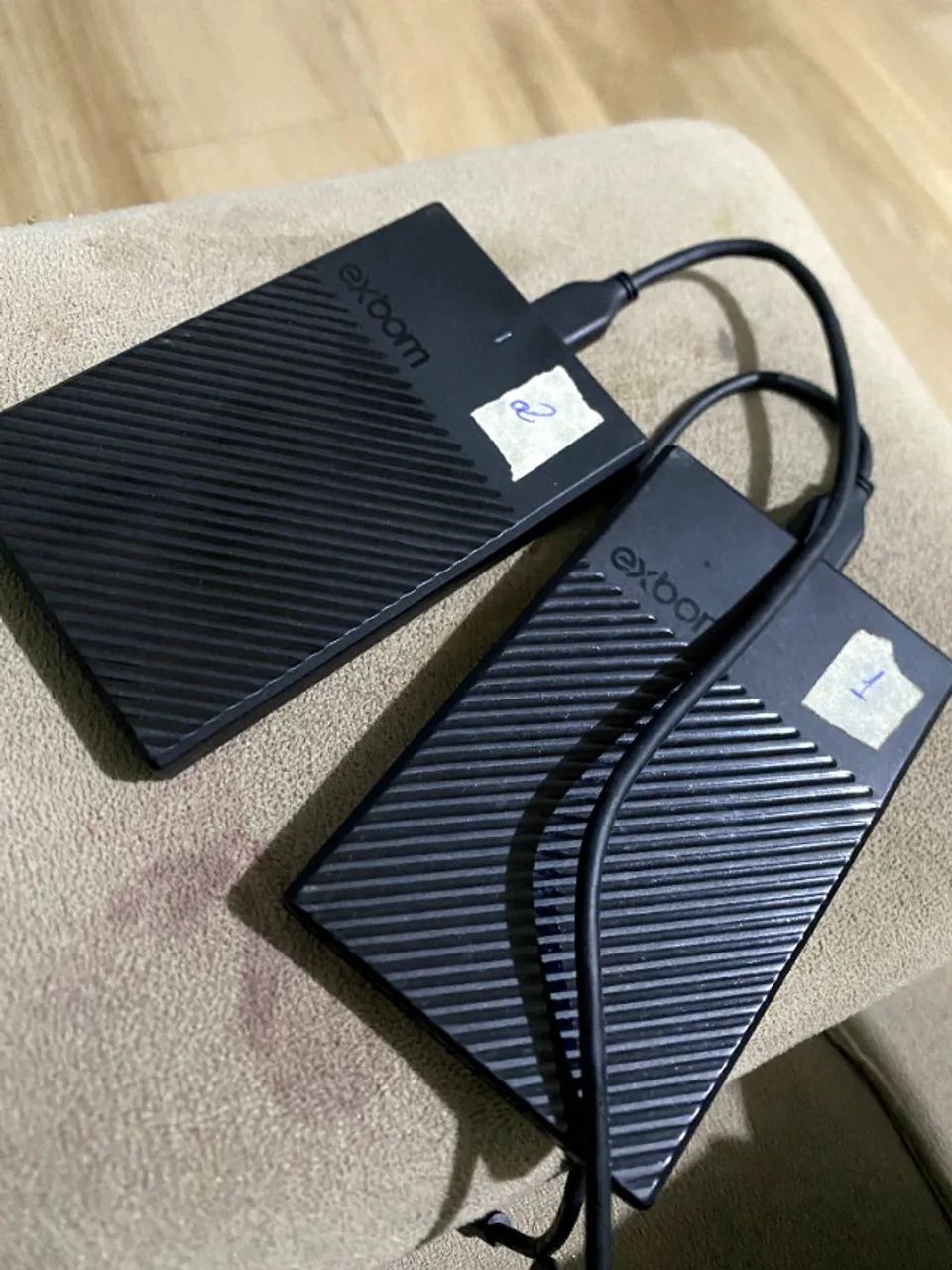 2 HDD 2,5 com Case