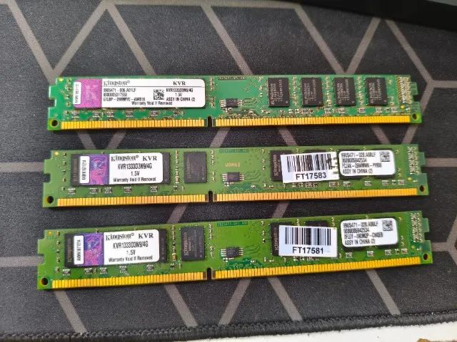 Kit com 6 memórias RAM DDR3 - Foto 2