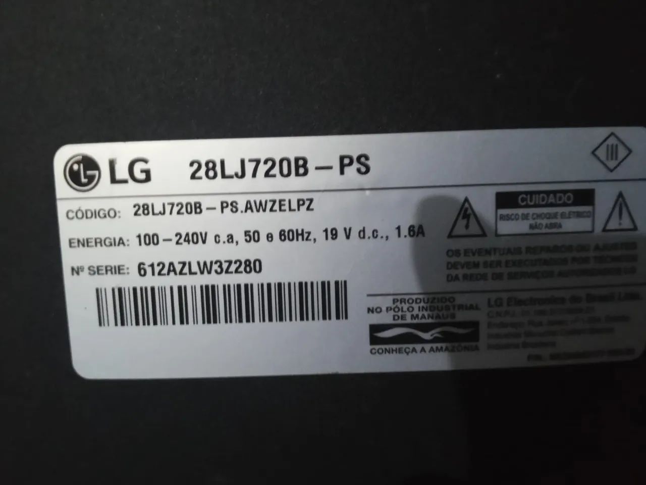 Tv led 28 polegadas com conversor integrado  - Foto 5