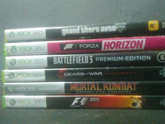 Vendo jogos xbox 360