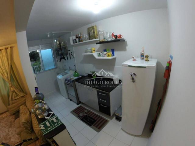 Apartamento 02 quartos, sala estar e jantar, cozinha e banheiro, piso laminado, portaria 2 - Foto 3