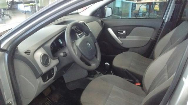 RENAULT LOGAN EXPRESSION NOVA SÉRIE 1.6 8V EASYR HIPOWER FLEX Prata 2014/2015 - Foto 5