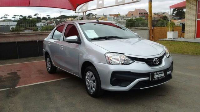 TOYOTA ETIOS SEDAN X 1.5 16V AT FLEX Prata 2018/2018
