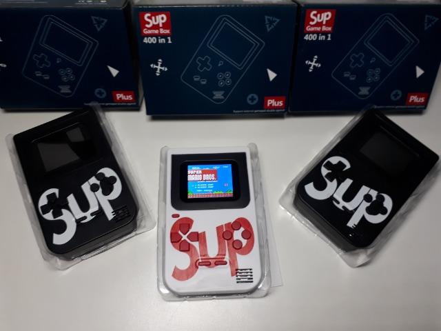 Video Game Portatil 400 Jogos Internos - Mini Game Sup Game Box Plus