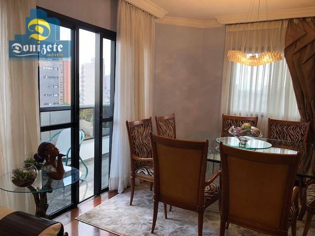Apartamento com 3 dormitórios à venda, 150 m² por r$ 550.000,01 - vila bastos - santo andr - Foto 7